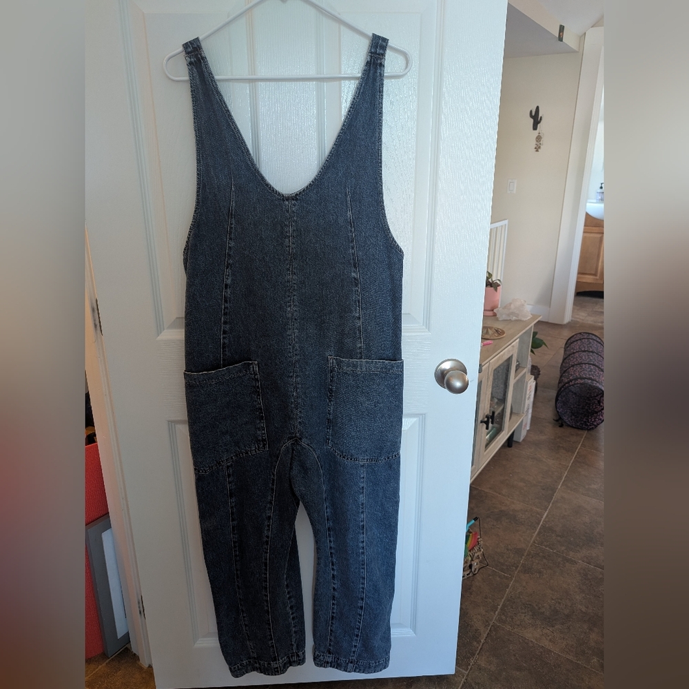 We The Free Denim with Tan Stitching